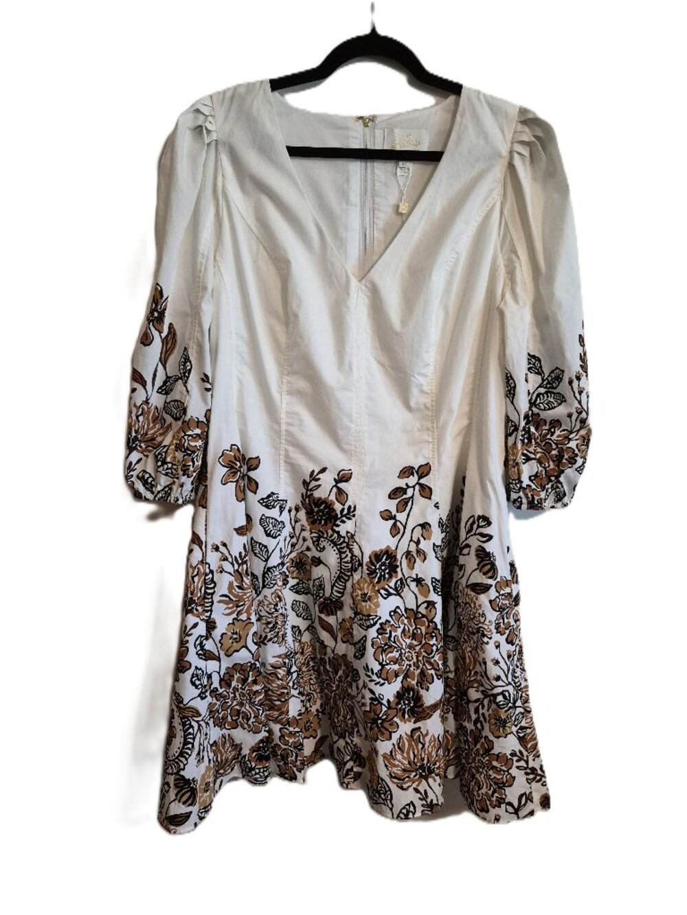 Lilly Pulitzer Ash V-Neck Fit and Flare Dress Size 16